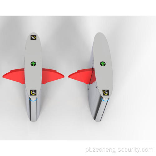 Segurança de controle de acesso Flap Turnstile Gate